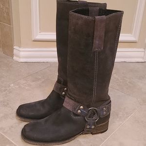 Bed Stu Opal Harness Vintage Leather Boots